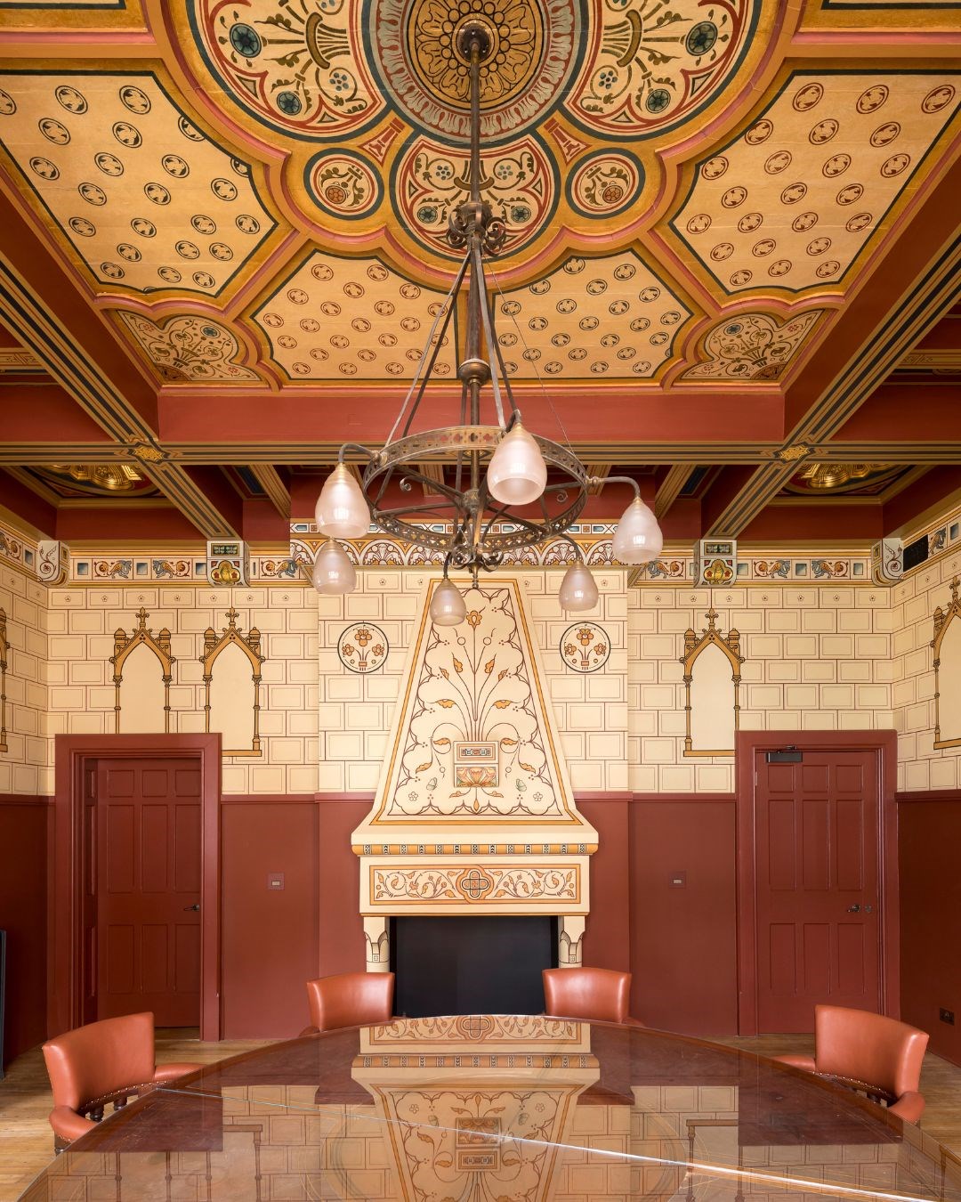 Interior decorative detail of the Mayor's Parlour