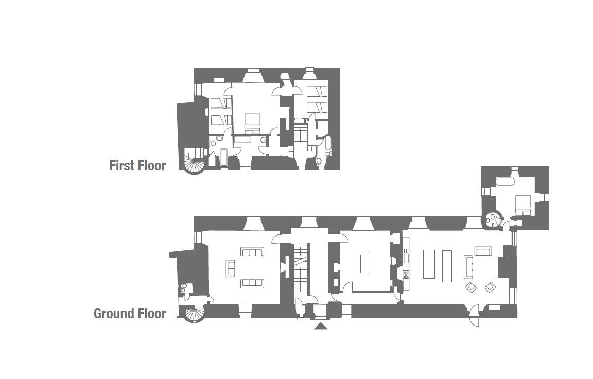 Rosslyn Castle floor plan 2024