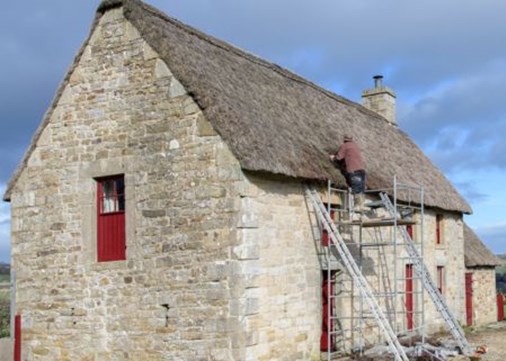 Causeway House thatching 450x321