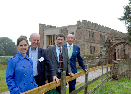 Anna with Landmark Trustees at Astley Castle