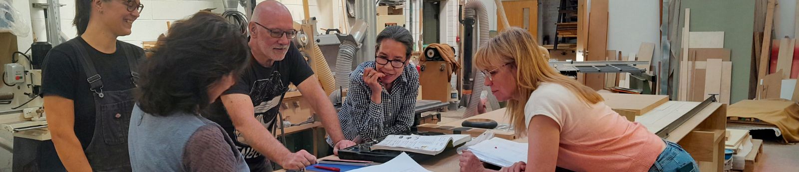 honeybourne staff in workshop hero