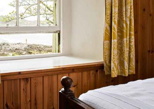 Shore Cottage bedroom view 900x642