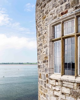 A tower overlooking the sea