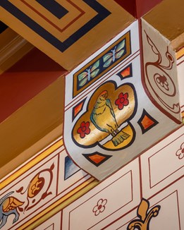 Interior decorative detail of the Mayor's Parlour