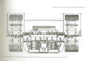 Drawing of the Iona II's engine