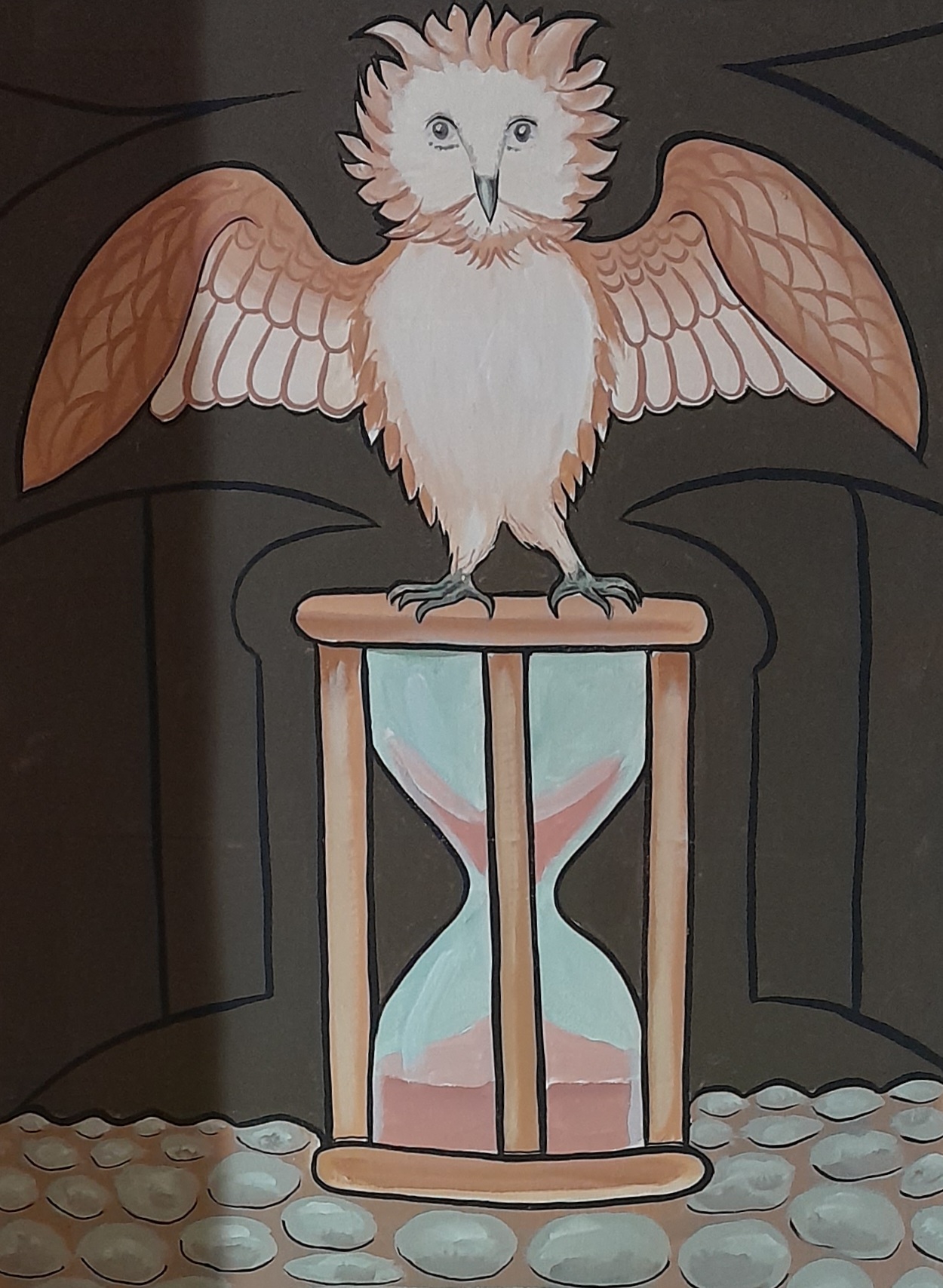 Fairnburn ceiling owl emblem.jpg