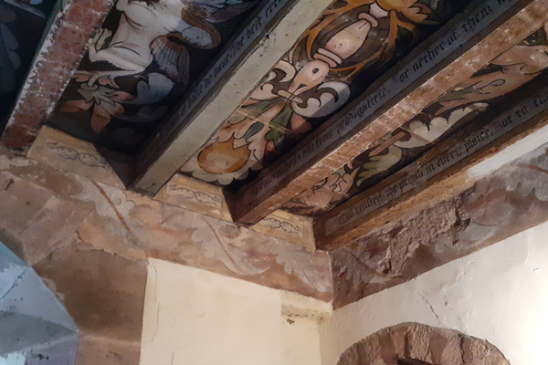NOT A LANDMARK ceiling at Delgatie Castle 600 x 400.png