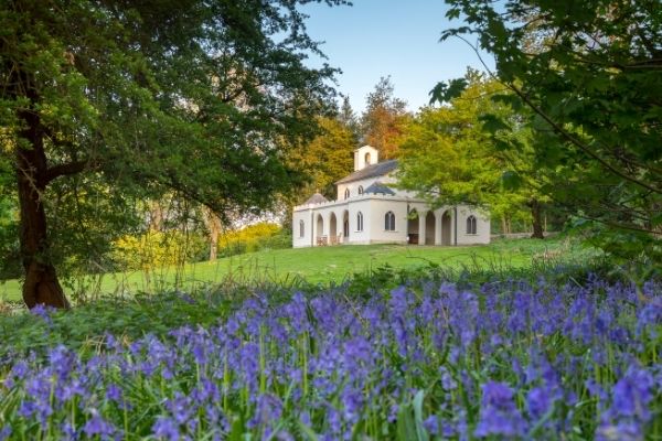 Cobham Dairy, Kent, in the Spring