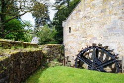 Brinkburn Mill water wheel 1200x800