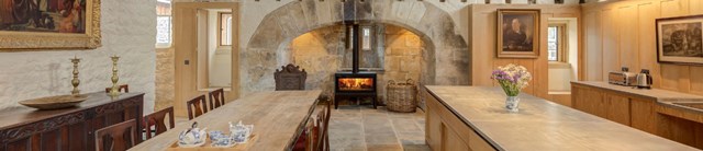 The great hall at Calverley Old Hall