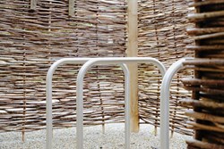 Calverley Old Hall Community Space bike rack 1200x800