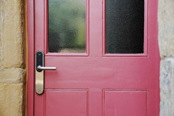 Calverley Old Hall Community Space door with lock 1200x800