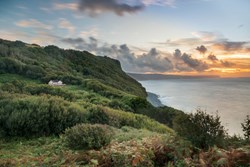 Castle Bungalow ext sunset 1200x800