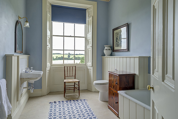 Main bathroom at Cavendish Hall