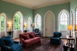 Clytha Castle living with windows 1200x800
