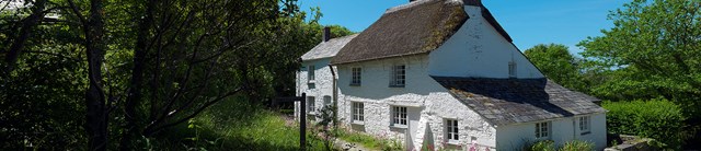 White-washed cottages