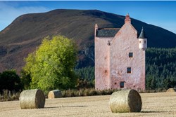 Fairburn Tower ext with hay bales  1200x800