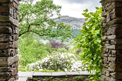Howthwaite view through arch 1200x800