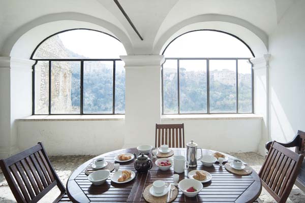 Sant'Antonio breakfast room