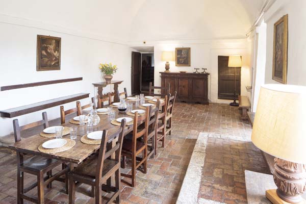 Sant'Antonio dining room