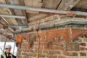 Laughton Place Terracotta corbel 600x400