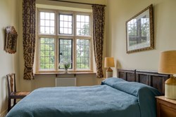 Lynch Lodge bedroom with window