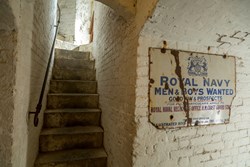 Martello Tower stairs 1200x800