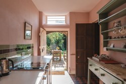 Old Parsonage int kitchen to door 1200x800