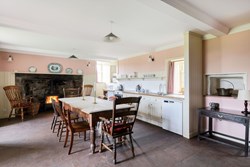 Old Place of Monreith int kitchen with fireplace 1200x800