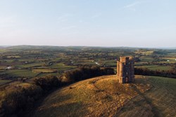 Paxton's Tower Lodge ext tower on hill n 1200x800