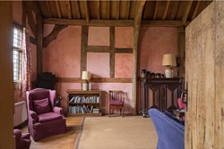Shelwick Court great hall through door 1200x800