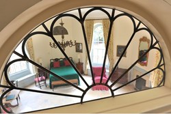 Queen Annes Summerhouse through fan window 1200x800