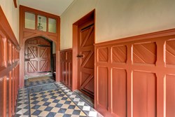 St Edwards Presbytery int passage closed door 1200x800