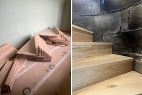 Oak stair treads_Tixall_1