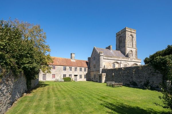 Woodspring Priory in Somerset