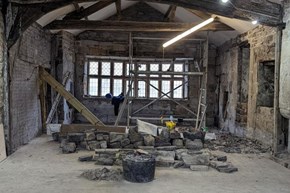 Calverley Old Hall new floors 600 x 400