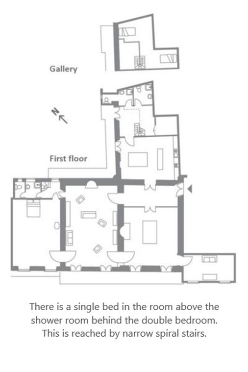 Casa Guidi floor plan 2023