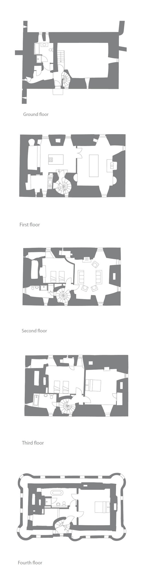 Saddell castle floorplan 2025