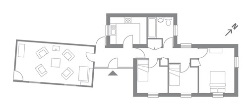 Coombe Chapel Cottage plan2018