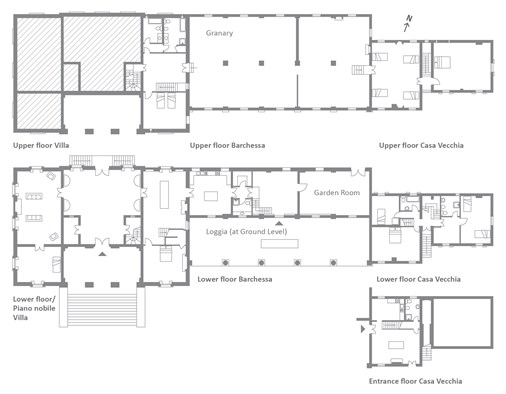 Italy Villa Saraceno plan 2018