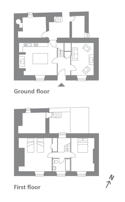 Lower Porth Farmhouse plan 2018