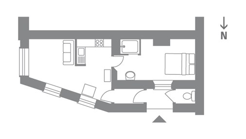 Lundy castle cottage plan 2018