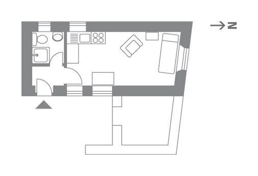 Lundy Old Light Cottage plan 2018