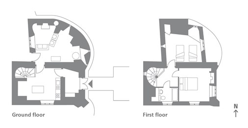 Stogursey Castle plan 2018