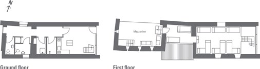Llwyn Celyn Bunk House Floor Plan