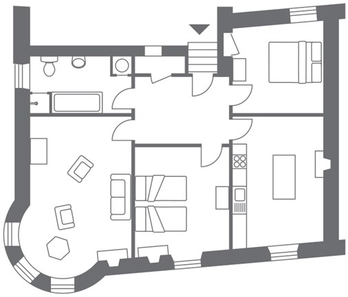 Floor plan for the Mackintosh Building