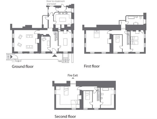 The Georgian House floor plan March 2023
