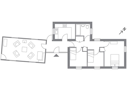 Chapel Cottage FloorPlan 2025